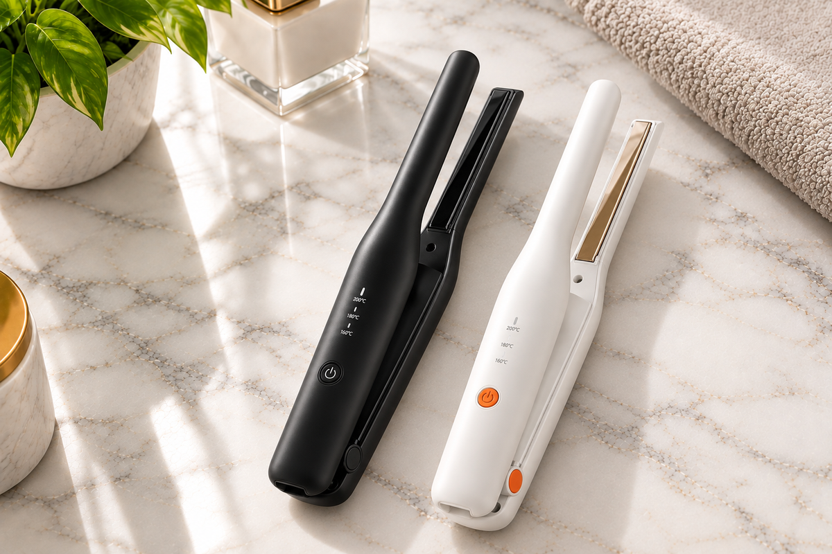 Glow & Go Portable Straightener & Curler